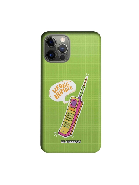 

CelfieDesign Multicoloured Handset iPhone 12 Pro Slim Case, Multi