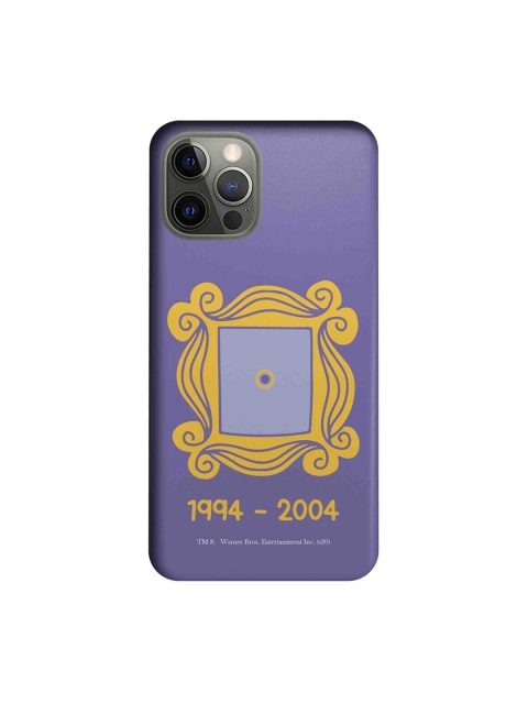 CelfieDesign Purple & Yellow The Purple Door Slim Back Case for iPhone 12 Pro