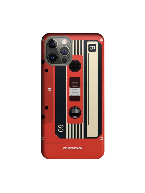 

CelfieDesign Red Graphic Printed iPhone 12 Pro Slim Case