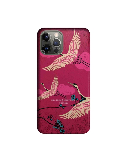 

CelfieDesign Multicolored Flying Flamingoes iPhone 12 Pro Slim Back Case, Multi