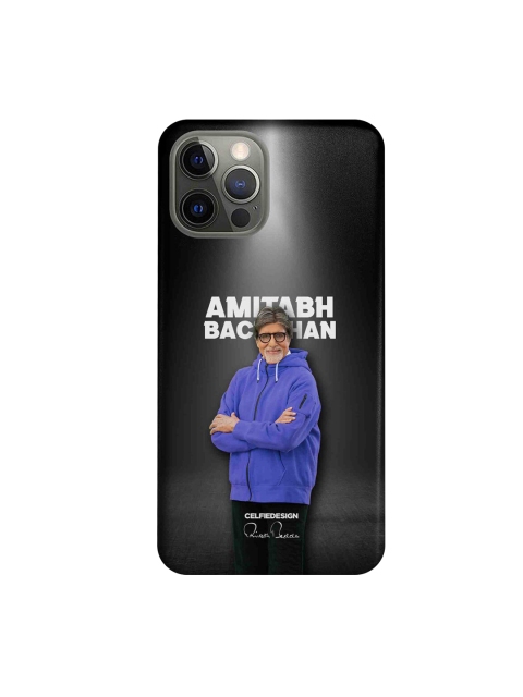 

CelfieDesign Blue & Black Amitabh Bachchan iPhone 12 Pro Slim Back Case