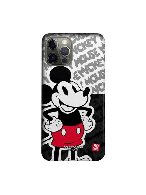 

CelfieDesign Black Mickey Strike a Pose iPhone 12 Pro Slim Back Case