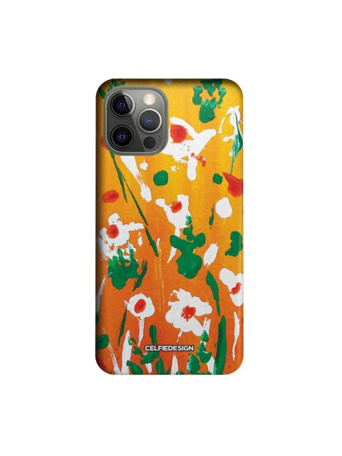 

CelfieDesign Multicoloured Blooming Yellow iPhone 12 Pro Slim Case, Multi