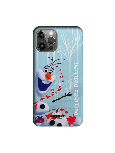 

CelfieDesign Blue & Multicoloured Free Hugs Slim Back Case for iPhone 12 Pro