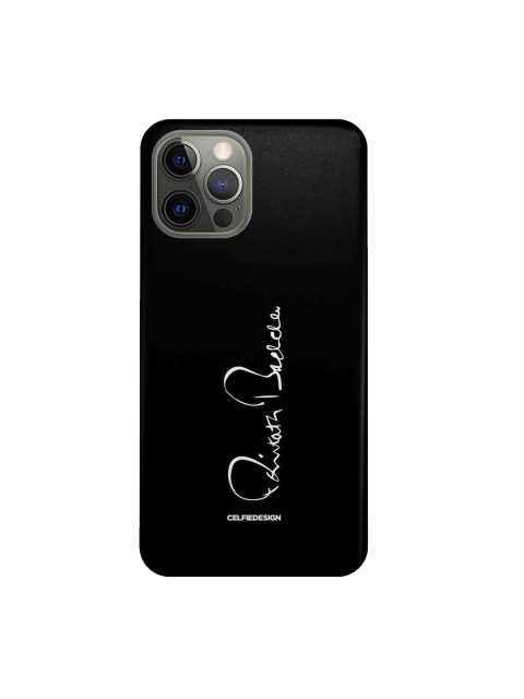 

CelfieDesign Black & White Amitabh Bachchan Signature Slim Back Case for iPhone 12 Pro