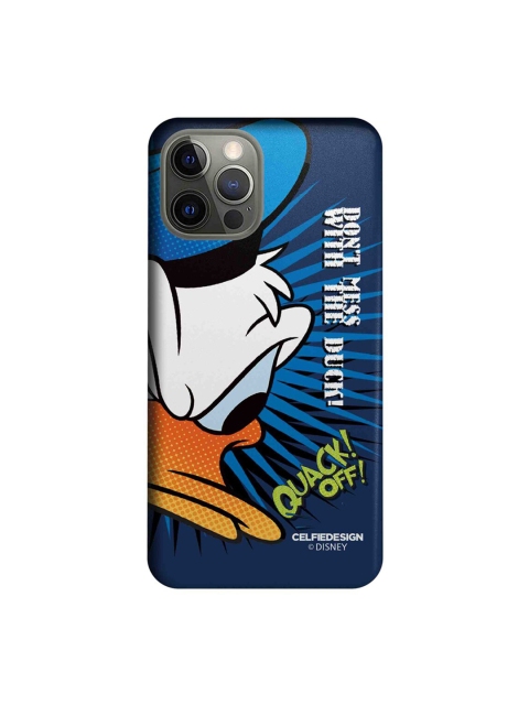 

CelfieDesign Multicoloued Quack Off iPhone 12 Pro Slim Case, Multi