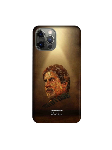 

CelfieDesign AB The All Star Printed Slim Case For iPhone 12 Pro, Brown