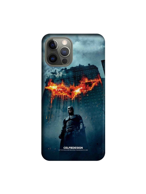 

CelfieDesign Black & Orange Batman Stance Printed iPhone 12 Pro Slim Back Case