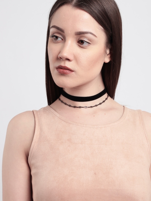 

Accessorize Set of 2 Black Choker Necklaces