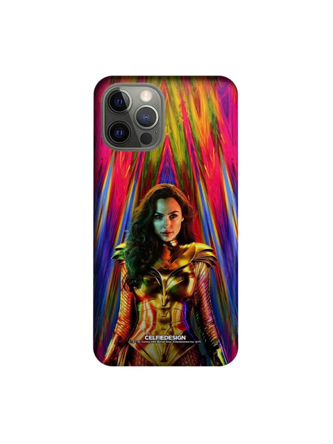 

CelfieDesign Multicolored Vigorous Wonder Woman iPhone 12 Pro Slim Back Case, Multi