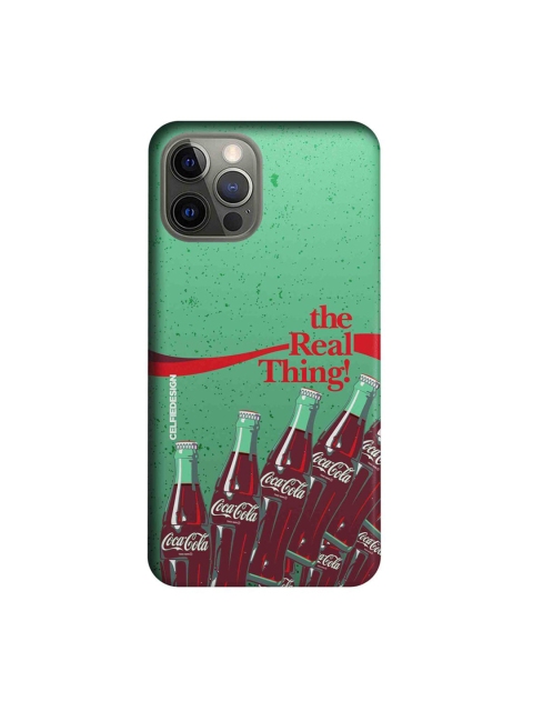 

CelfieDesign Green Coca Cola Printed Slim Case For iPhone 12 Pro