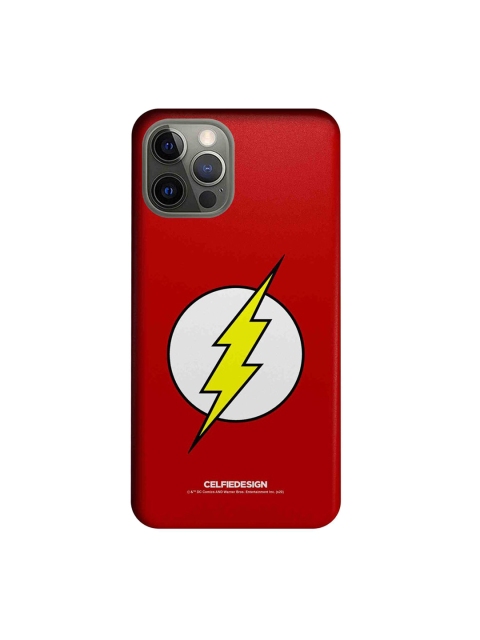 

CelfieDesign Red Logo Flash iPhone 12 Pro Slim Back Case