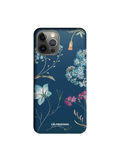 

CelfieDesign Multicolored Cerulean iPhone 12 Pro Slim Back Case, Multi