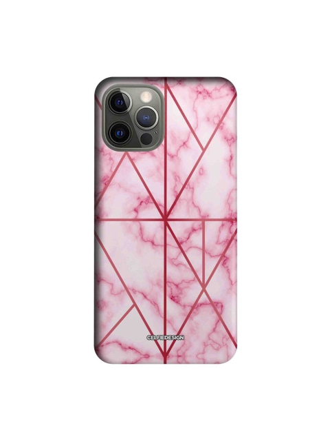 

CelfieDesign Pink Marble Rose Slim Back Case for iPhone 12 Pro