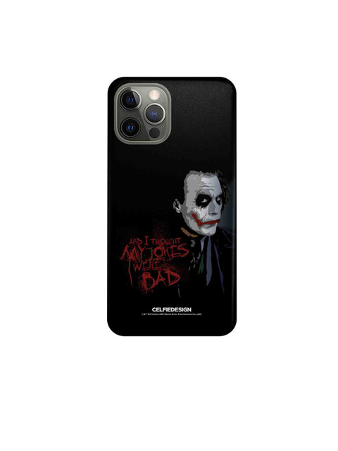 

CelfieDesign Multicolored Jokers Sarcasm iPhone 12 Pro Slim Back Case, Multi