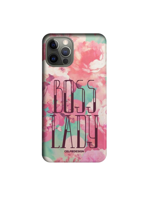 

CelfieDesign Multicoloured Boss Lady - iPhone 12 Pro Back Case, Multi