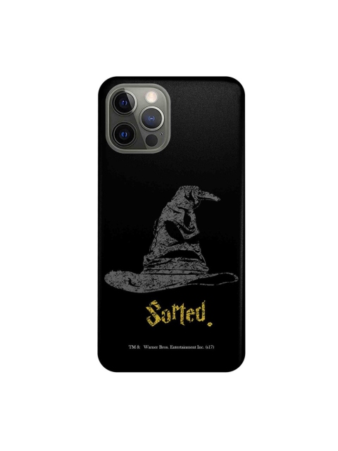 

CelfieDesign Black Harry Potter Sorting Hat Slim Case For iPhone 12 Pro
