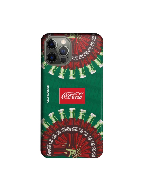 

CelfieDesign Green & Maroon Drink Coke Slim Back Case for iPhone 12 Pro