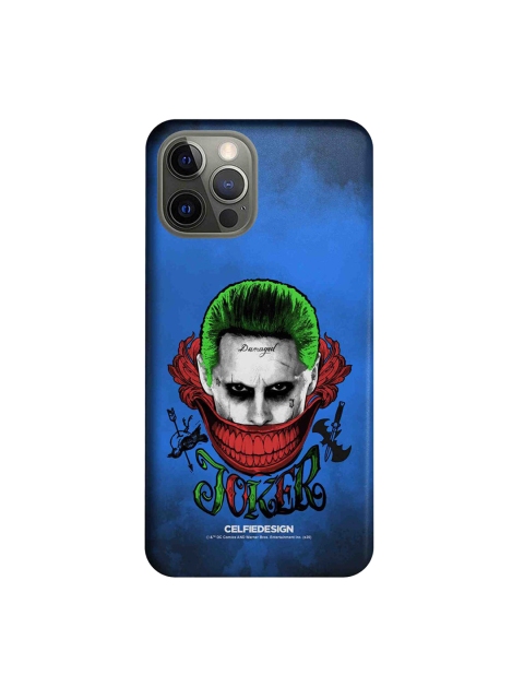 

CelfieDesign iPhone 12 Pro Max Damaged Joker Printed Back case, Multi