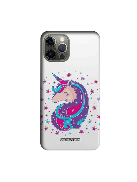 

CelfieDesign Multicoloured Unicorn iPhone 12 Pro Slim Case, Multi