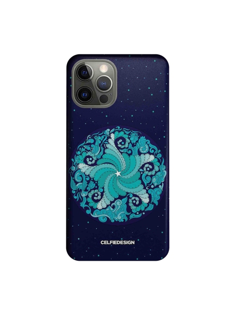 

CelfieDesign Blue Starfish Mandala Slim Back Case for iPhone 12 Pro
