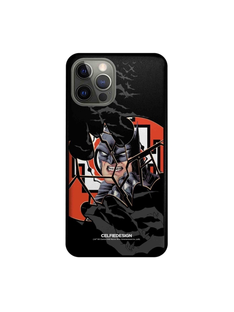 

CelfieDesign Black & Red Angry Bat Print iPhone 12 Pro Back Case