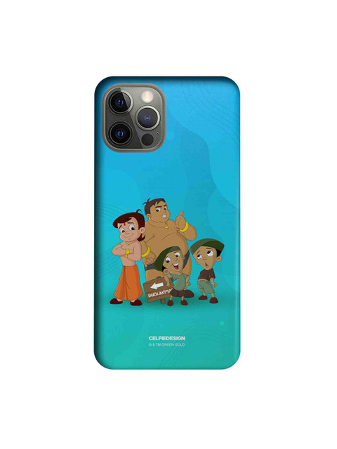 

CelfieDesign Brown & Blue Chota Bheem Gang iPhone 12 Pro Slim Back Case