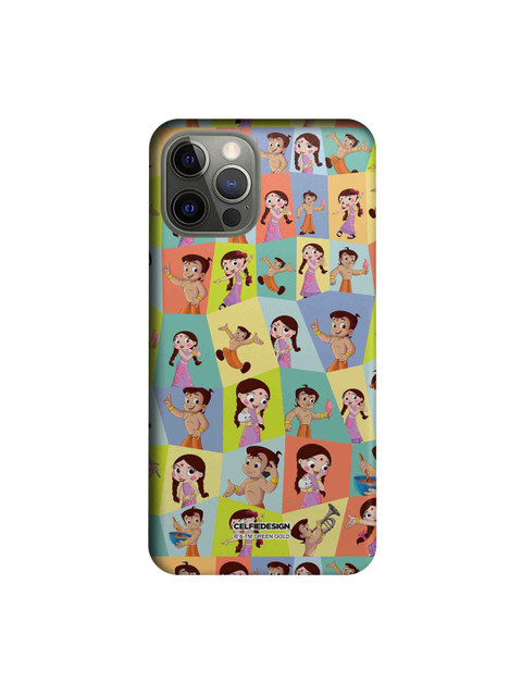 

CelfieDesign Bheem And Chutki Printed iPhone 12 Pro Slim Back Case, Multi