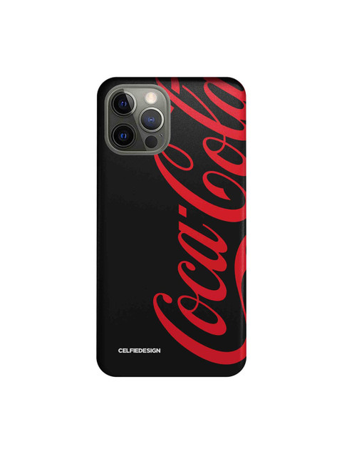 

CelfieDesign Black Red Coke - iPhone 12 Pro Back Case