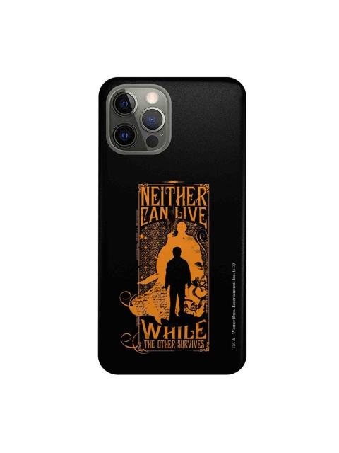

CelfieDesign Multicolored Harry vs Voldemort iPhone 12 Pro Slim Back Case, Multi