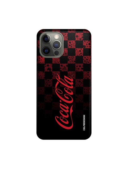 

CelfieDesign Black & Red Printed iPhone 12 Pro Slim Back Case