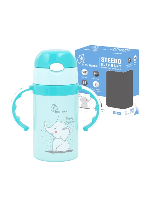 

R for Rabbit Unisex Kids Blue Elephant SS Feeding Bottle 300 ML