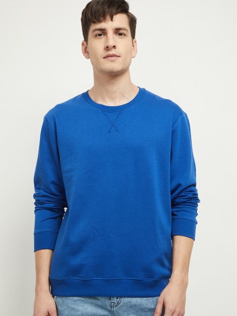

max Men Blue Sweatshirt