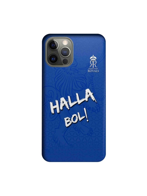 

CelfieDesign Blue & White Rajasthan Royals Halla Bol iPhone 12 Pro Slim Back Case