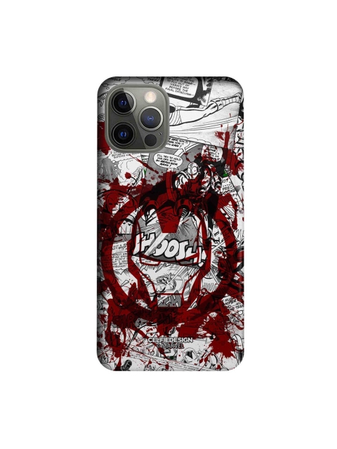 

CelfieDesign Grey & Red Iron Man iPhone 12 Pro Slim Back Case