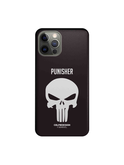 

CelfieDesign Black & White Punisher Symbol iPhone 12 Pro Slim Back Case