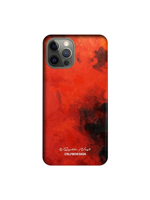 

CelfieDesign Red & Black Red on Me iPhone 12 Pro Slim Back Case