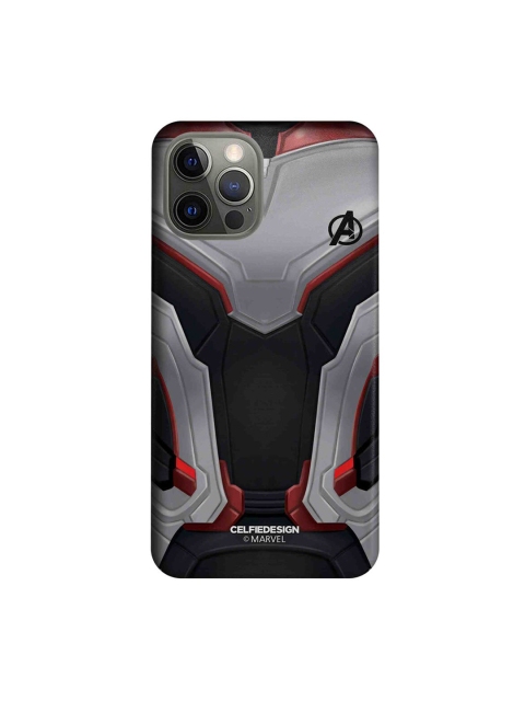 

CelfieDesign Black & Grey Avengers iPhone 12 Pro Slim Back Case