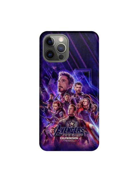 

CelfieDesign Blue & Purple Avengers Endgame Poster iPhone 12 Pro Slim Back Case