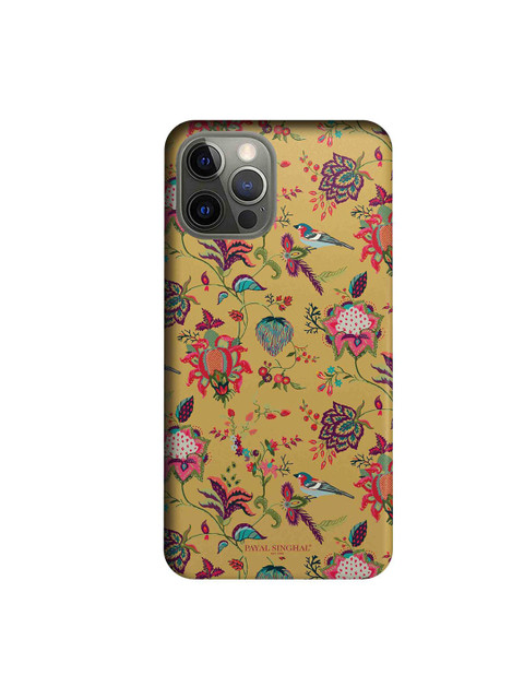 

CelfieDesign Yellow & Green Payal Singhal Chidiya iPhone 12 Pro Slim Back Case
