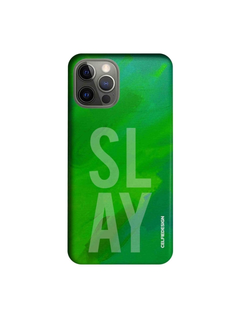 

CelfieDesign Green Slay iPhone 12 Pro Slim Back Case