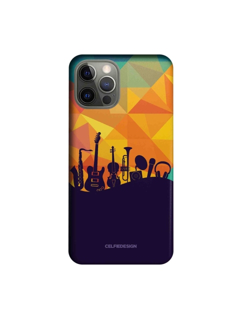 

CelfieDesign Yellow & Blue The Juke Box iPhone 12 Pro Slim Back Case