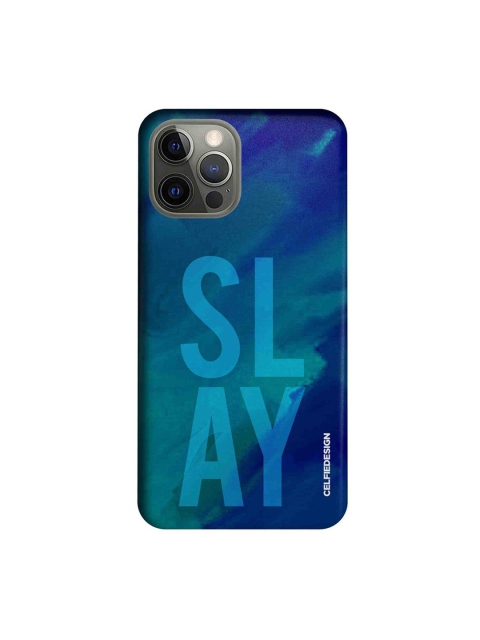 

CelfieDesign Blue Slay iPhone 12 Pro Slim Back Case