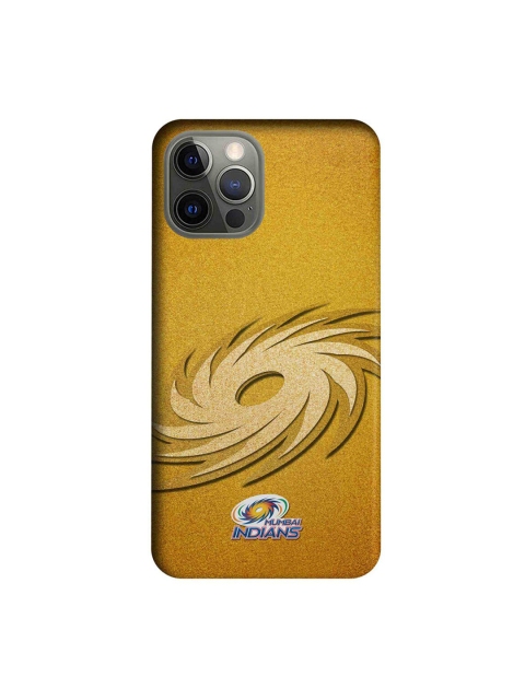 

CelfieDesign Yellow & Beige Mumbai Indians Victorious iPhone 12 Pro Slim Back Case