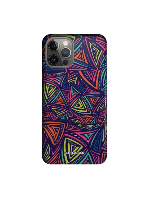 

CelfieDesign Blue & Pink Angles iPhone 12 Pro Slim Back Case