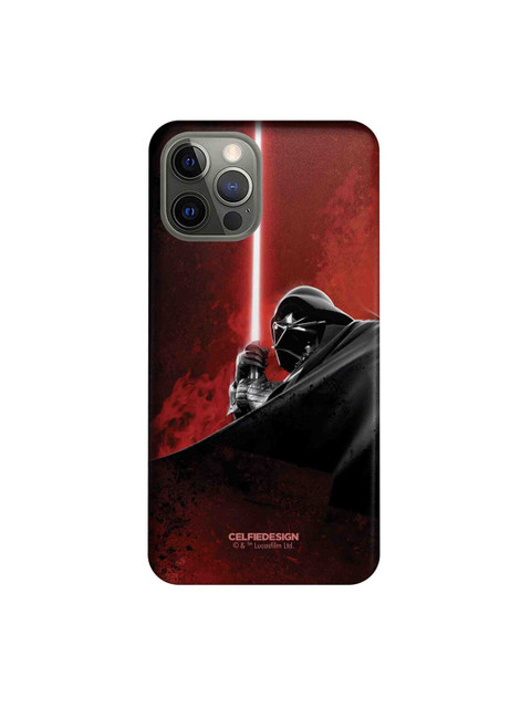 

CelfieDesign Black & Red The Vader Attack iPhone 12 Pro Slim Back Case