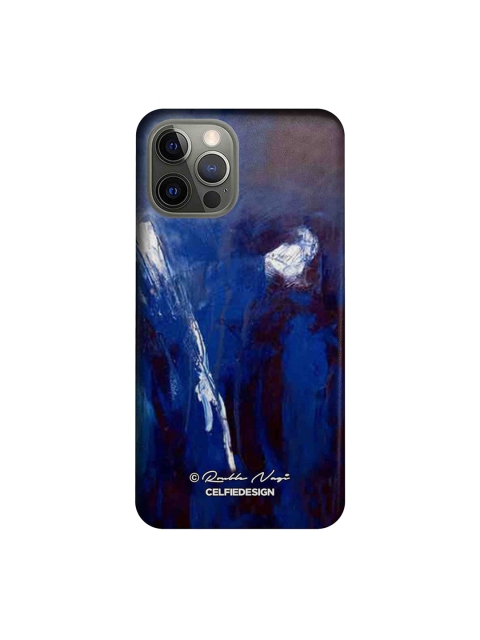 

CelfieDesign Blue & White Rainfall iPhone 12 Pro Slim Back Case