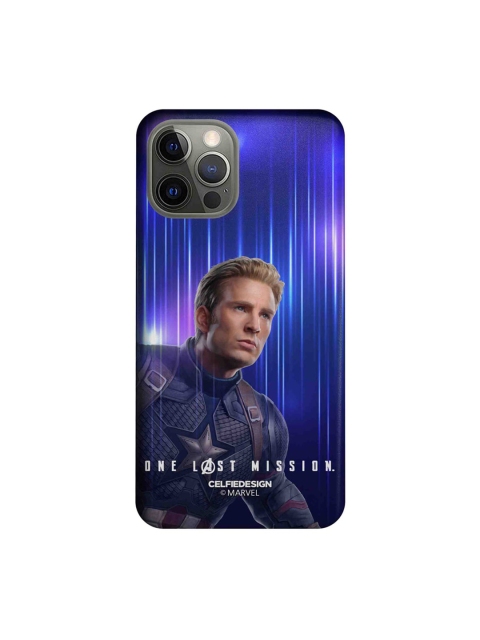 

CelfieDesign Blue & Beige Captain America iPhone 12 Pro Slim Back Case