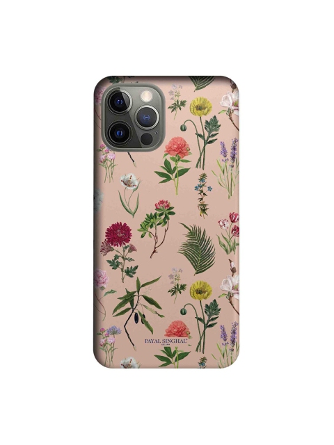 

CelfieDesign Pink & Green Payal Singhal Bageecha iPhone 12 Pro Slim Back Case