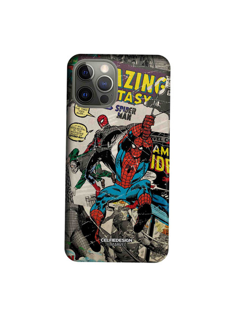 

CelfieDesign Grey & Red Spider-Man iPhone 12 Pro Slim Back Case